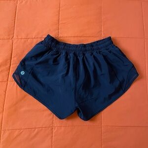 Lululemon Shorts Womens 4 Black Gym Athletic Activewear Running Sportswear